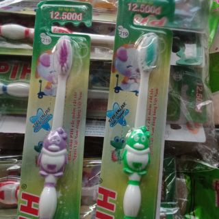 Set 2 Bàn chải đánh răng trẻ em siêu rẻ , chất lượng