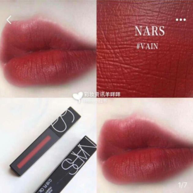 Son Kem lì N.ars Powermatte Lip Pigment màu Somebody To Love - Vain - Don't Stop - Starwoman Fillsize Fullbox