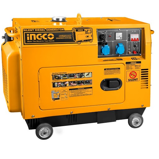 3.0KVA Máy phát điện động cơ dầu dây đồng INGCO