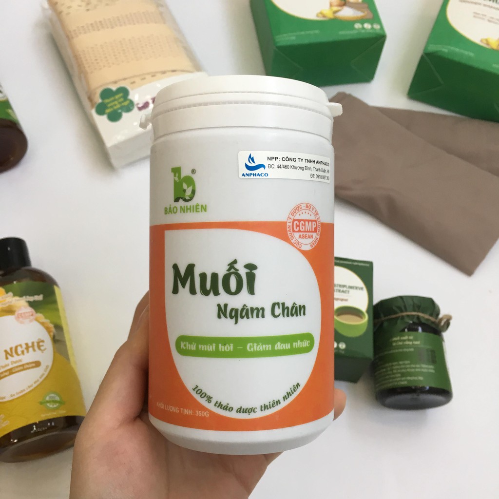 Bảo nhiên - Muối ngâm chân, giảm đau nhức, khử mùi hôi