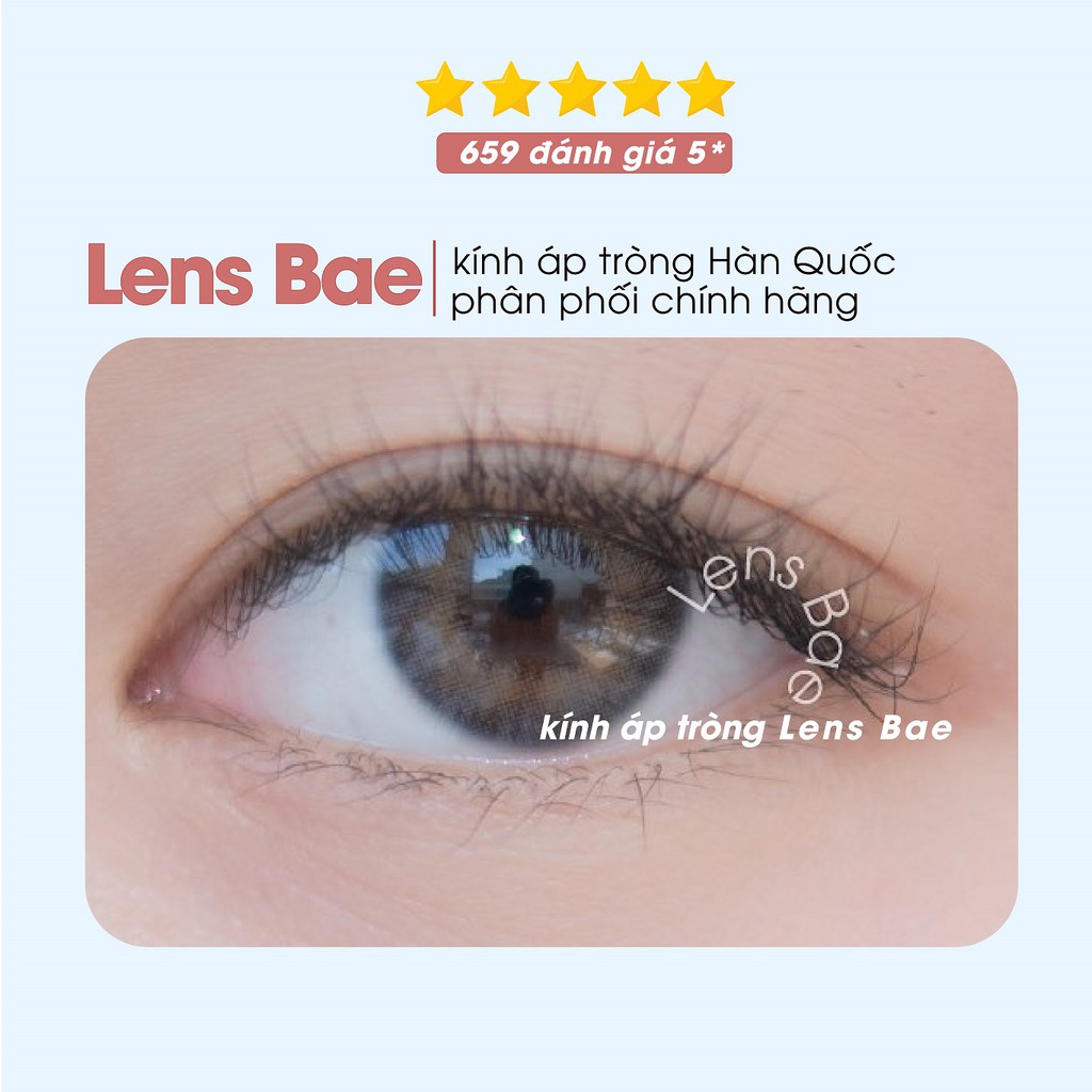 FIT ME | GRAY | Lens Bae | Kính áp tròng nội địa Hàn Quốc