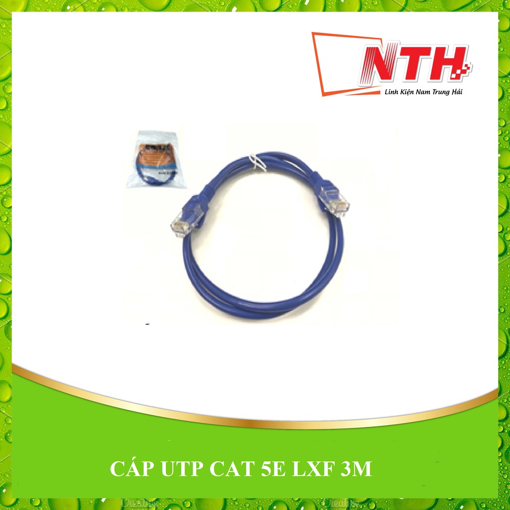 [NTH] CÁP UTP CAT 5E LXF 1M - 2M - 3M - 5M - 10M - 15M