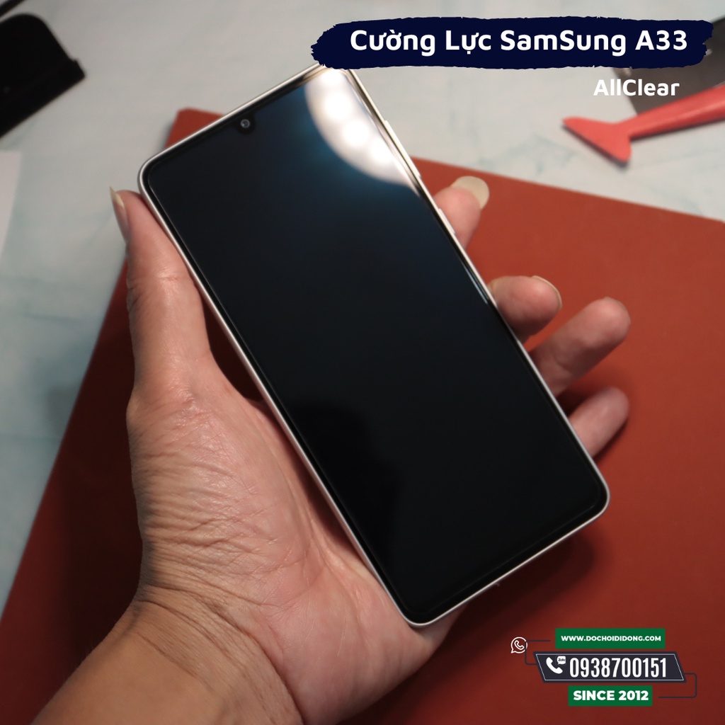 Miếng dán cường lực Samsung A33 Zacase