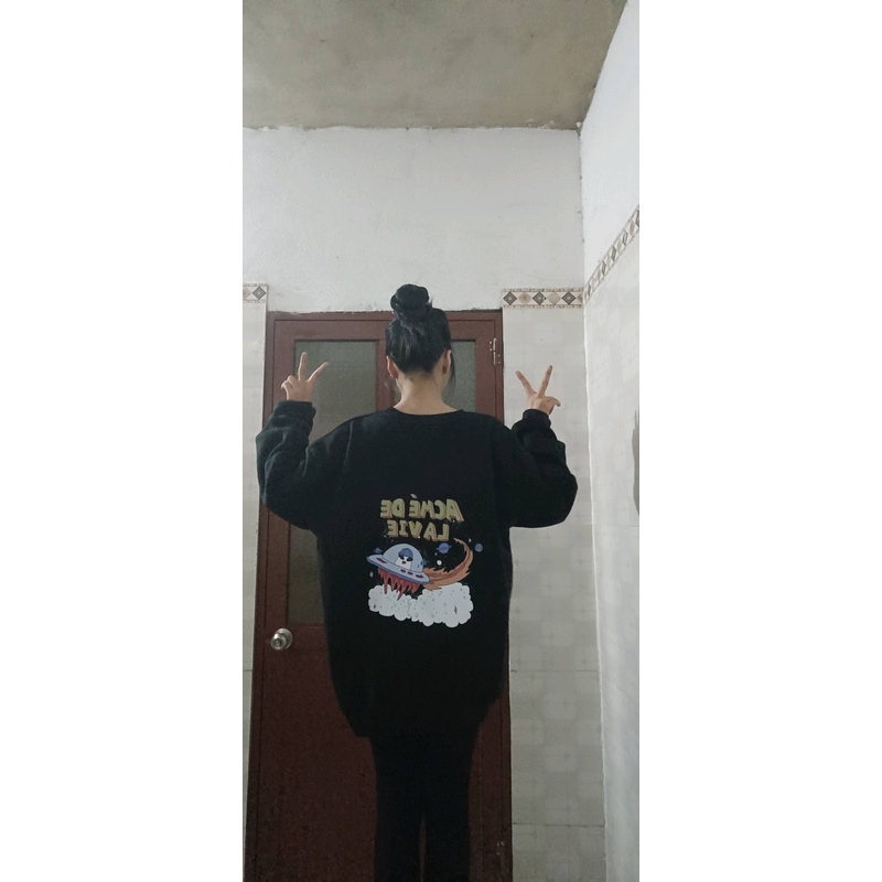 Áo Nỉ Sweater ACMÉ DE LA Vie ADLV  - Chất Nỉ Bông cao cấp Dài Tay Form Rộng  - Unisex Nam Nữ KKim Shop