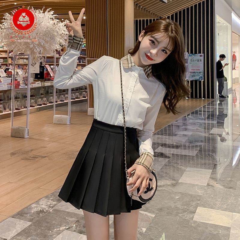 Chân Váy Nữ Lưng Cao Xếp Ly Thời Trang Hàn | BigBuy360 - bigbuy360.vn
