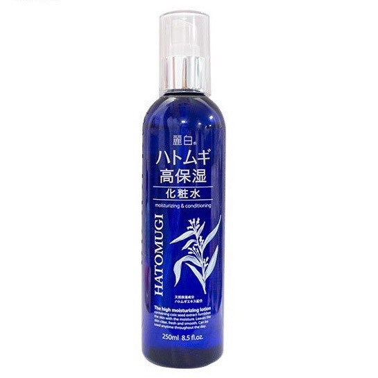 Nước hoa hồng Ý Dĩ cấp ẩm ngừa mụn Xanh Naturie Hatomugi Moisturizing and Conditioning Nhật Bản