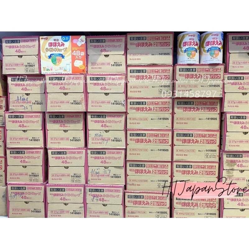 Sữa Meiji 0-1/1-3 lon 800gr [ HÀNG NỘI ĐỊA NHẬT] date 2025