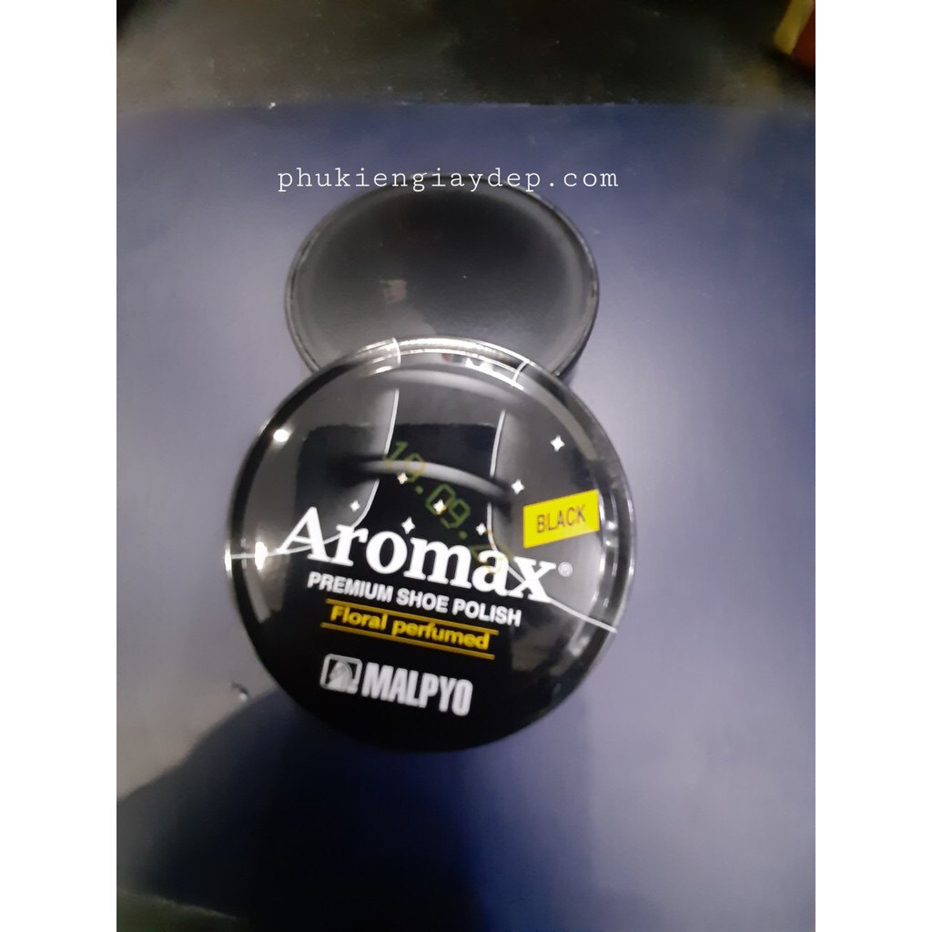 Xi đánh giày,sáp đánh bóng và làm mới giày da, đồ da thương hiệu  Aromax Hàn Quốc
