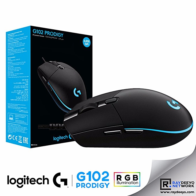 Chuột máy tính Logitech G102 Prodigy Gaming