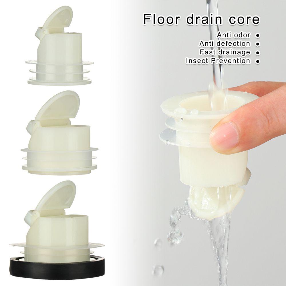 Set 5 Nắp Đậy Cống Thoát Nước Một Chiều Chống Côn Trùng Tiện Dụng