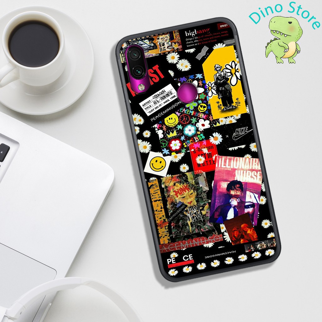 ỐP LƯNG XIAOMI REMID NOTE 7/REDMI 7/REDMI 9C,  IN HÌNH PEACEMINUSONE G-DRAGON.