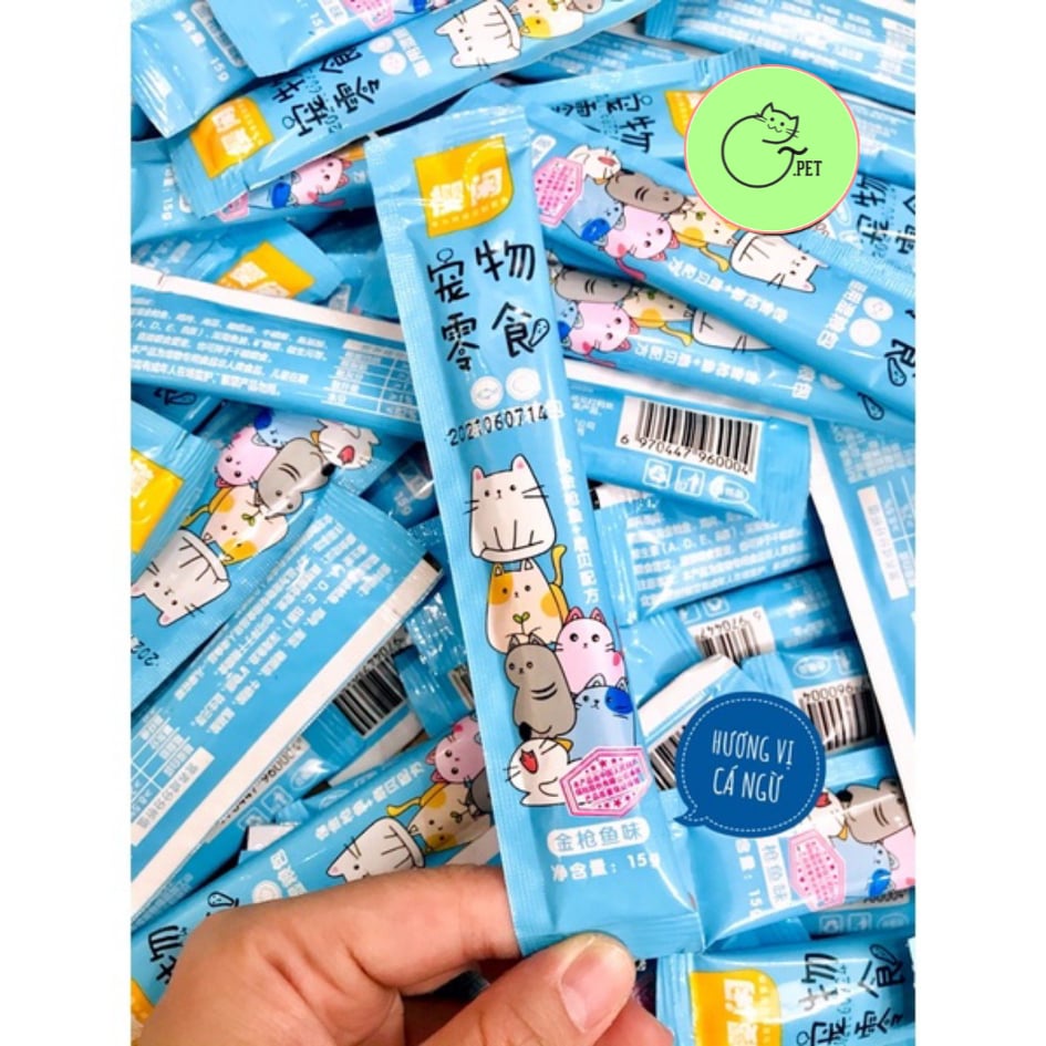 Súp thưởng cho mèo SHIZUKA, soup thưởng cho mèo thanh 15g | Tpetshop