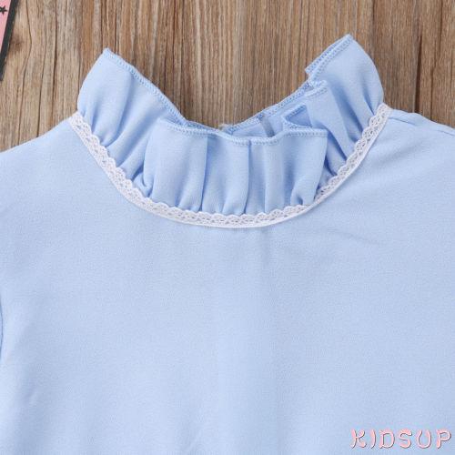 Set Váy Xòe Và Nón Xinh Xắn Cho Bé Gái