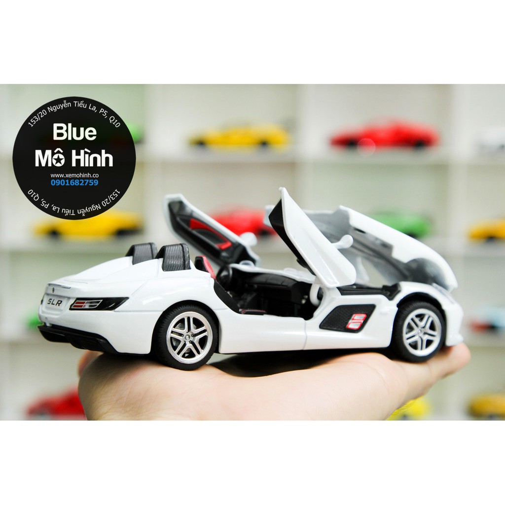 Blue mô hình | Xe mô hình Mercedes McLaren SLR Stirling Moss 1:32