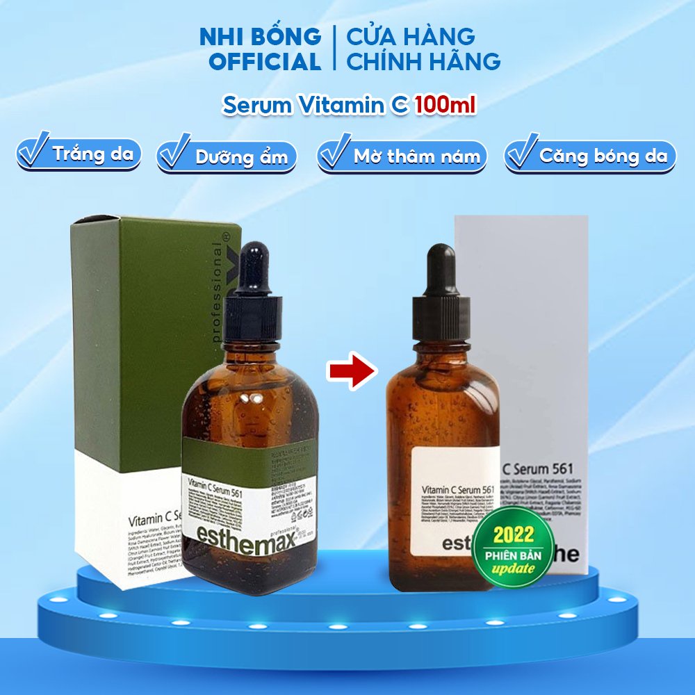 Serum Trắng Da - Tinh Chất Chống Lão Hóa Vitamin C Serum 561 Esthemax Hàn Quốc 100ml
