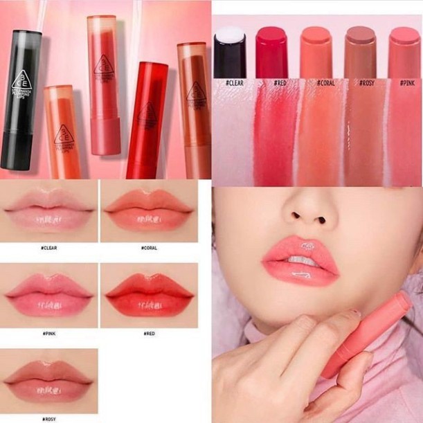 Son thỏi căng mọng, bám màu lâu 3.CE Plumping Lips - Son bóng lì mịn