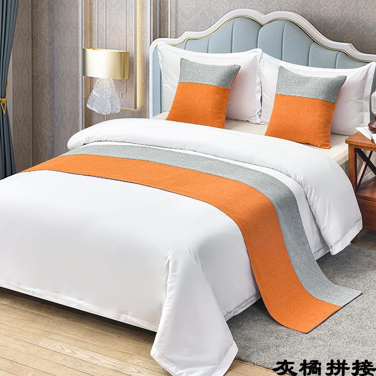 Khăn trải giường màu trơn phong cách hiện đại cao cấp cho khách sạn | BigBuy360 - bigbuy360.vn