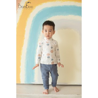 [LITTLE LOVE] Áo cổ 3cm bamboo sợi tre cho bé