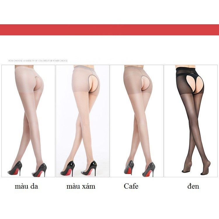 66347 - Quần tất không đũng mỏng chống xước kháng khuẩn hàng nhập