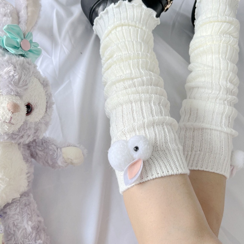 Youyo Đệm Quấn Bắp Chân Dệt Kim Giữ Ấm Mùa Đông Cho Nữ