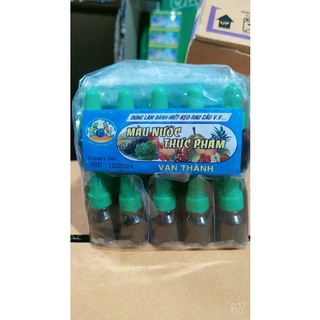 màu nước thực phẩm