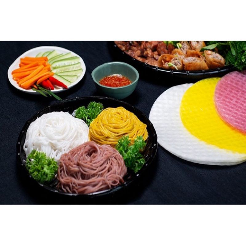 Bún tươi cao cấp gạo huyết rồng Mekong River gói 300gr