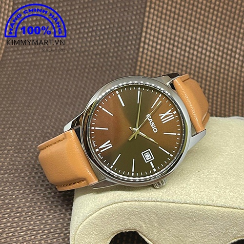 Đồng hồ Casio Nam - Dây Da MTP-V002L-1B3 / MTP-V002L-5B3 / MTP-V002L-7B3 / MTP-V002L-2B3 - Hàng chính hãng