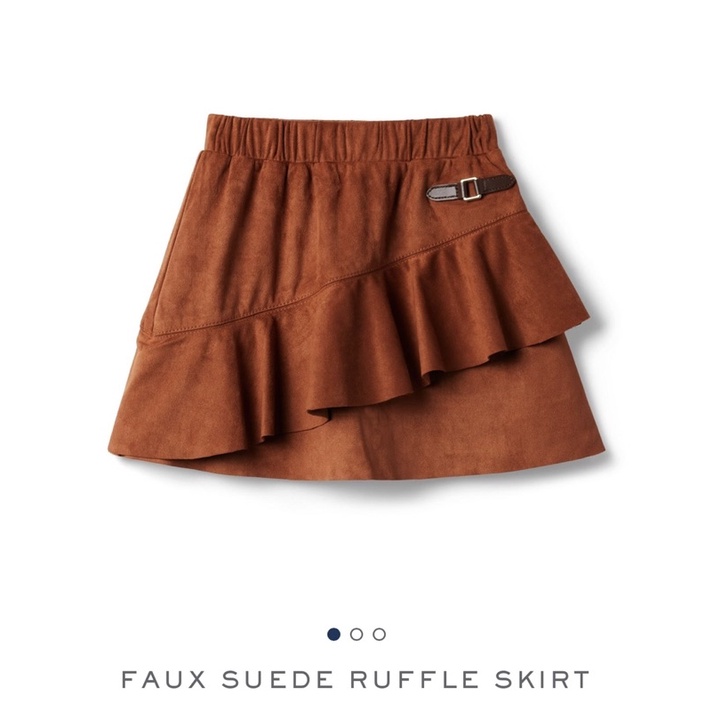 Chân váy faux suede ruffle - Janie and Jack