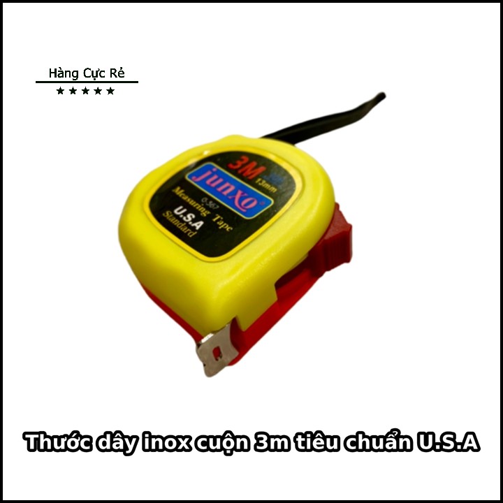 Thước dây inox cuộn 3m tiêu chuẩn U.S.A