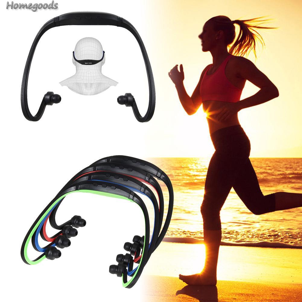 Tai Nghe MP3 Hỗ Trợ Thẻ Nhớ SD TF Thích Hợp Khi Tập Thể Thao