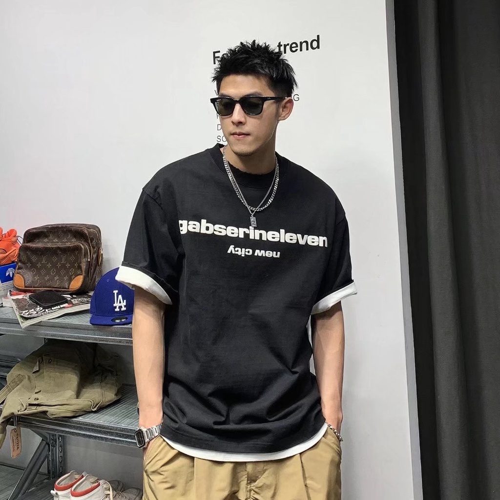 Áo Thun Tay Ngắn Thời Trang Phong Cách Năng Động Cho Nam