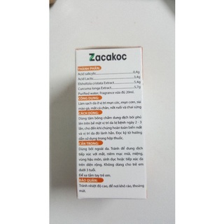 ZACAKOC mụn cóc- mụn cơm- nốt ruồi- sùi mào gà