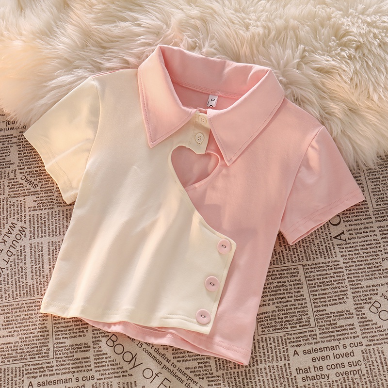 Áo Thun Tay Ngắn Cổ Polo Thời Trang Dành Cho Nữ