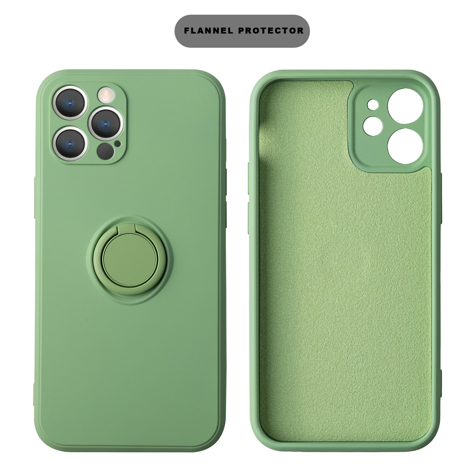 Ốp Điện Thoại Silicon Có Giá Đỡ Nam Châm Cho iPhone 14 13 12 11 Pro MAX Mini X XS MAX XR 6 6S 7 8 Plus 12Pro 13Pro 7Plus