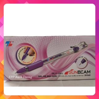 Bút tím Thiên Longg -cây- Gel 08