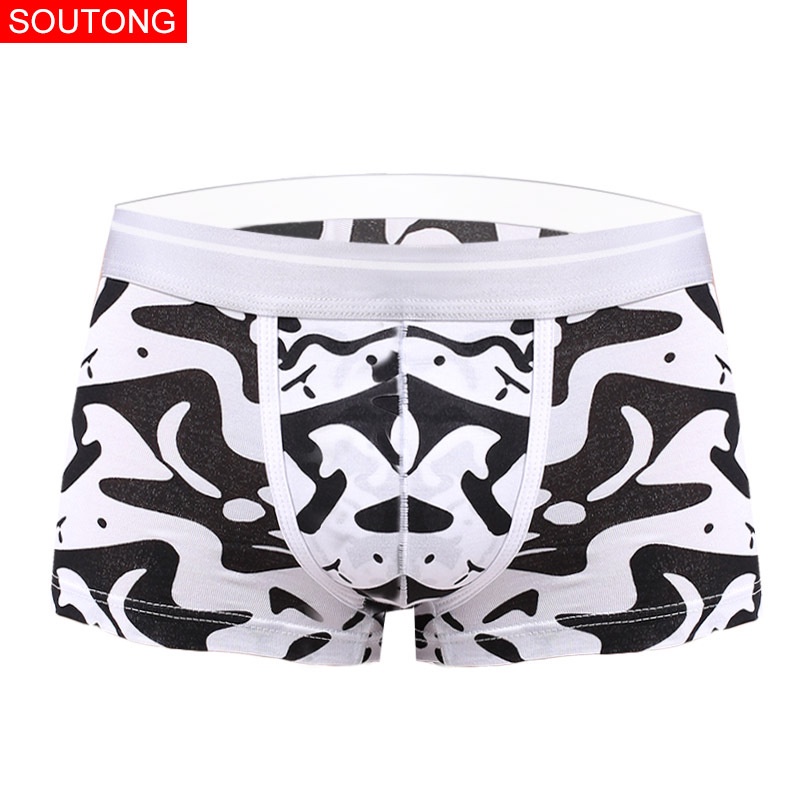[free ship 50k + che tên đơn hàng] quần lót nam boxer thun cotton co giãn 4 chiều nhiều họa tiết năng động