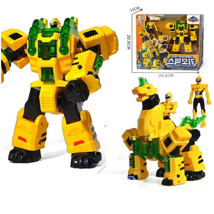 Đồ chơi miniforce mùa 2 biệt đội siêu nhân nhí mô hình Siêu nhân Max can đảm và robot biến hình khủng Long Braka