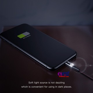 [CÁP IPHONE] CÁP SẠC LIGHTNING BASEUS C-SHAPED LIGHT TỰ NGẮT CHÍNH HÃNG