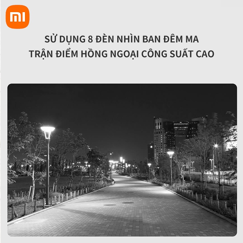 Camera hành động Xiaovv PTZ IP65 Hồng ngoại chống thấm nước 8 Tầm nhìn ban đêm Xoay 2K HD Stand By Mi Home App | BigBuy360 - bigbuy360.vn