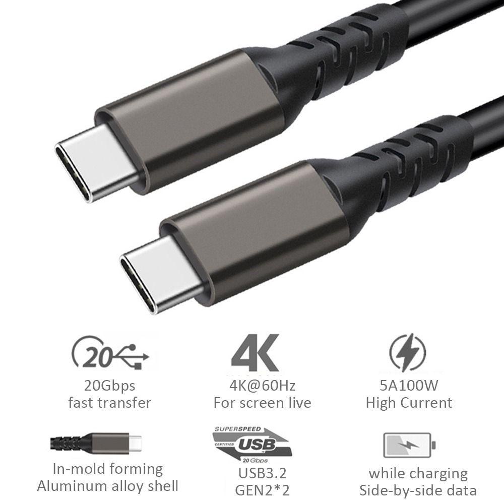 MYRONGVN Cáp Âm Thanh / Video 100W, ĐầU CắM USB 3.2 Type C Cho