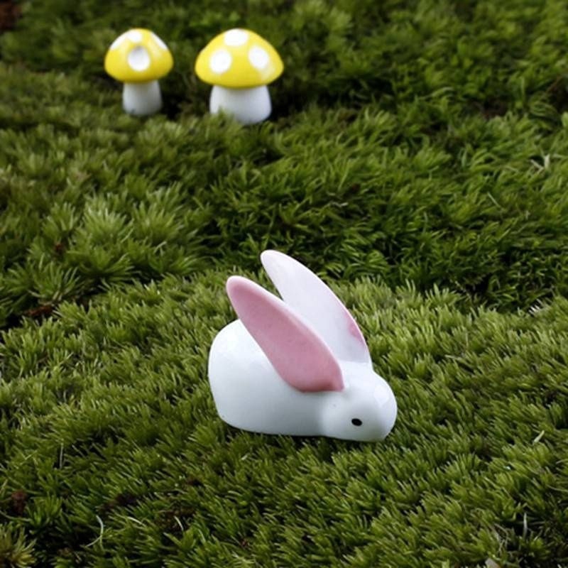 10 Mô Hình Thỏ Tai Lớn Xinh Xắn Dùng Để Trang Trí