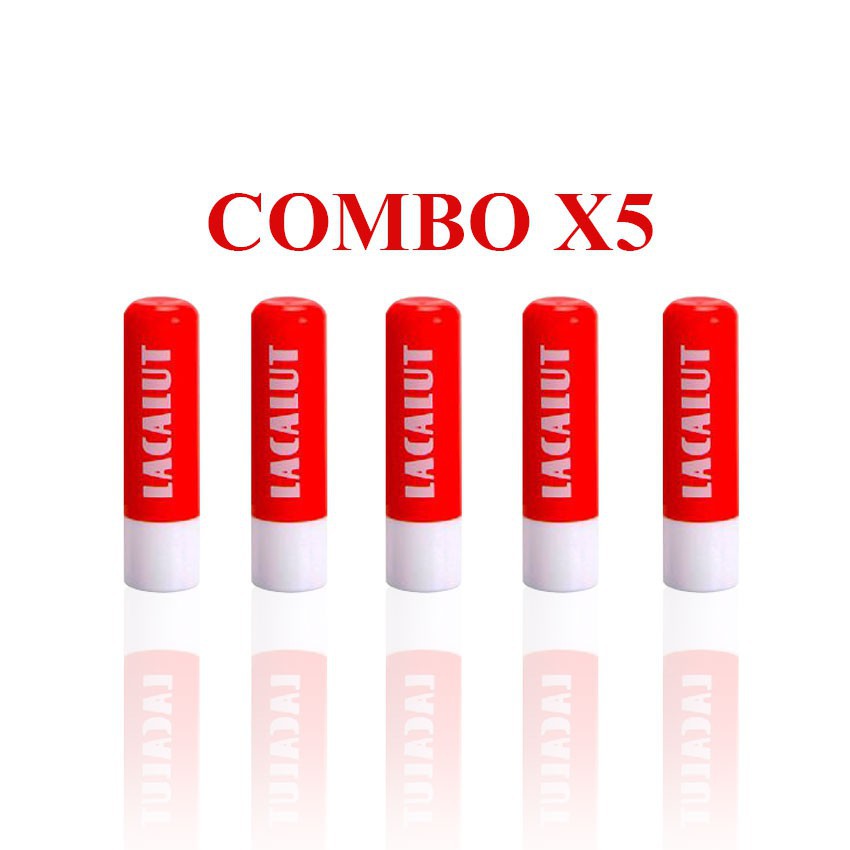[ Combo 5 Thỏi ] Son Dưỡng Môi Lacalut [ Hàng Nội Địa Đức ] 4.8g | BigBuy360 - bigbuy360.vn