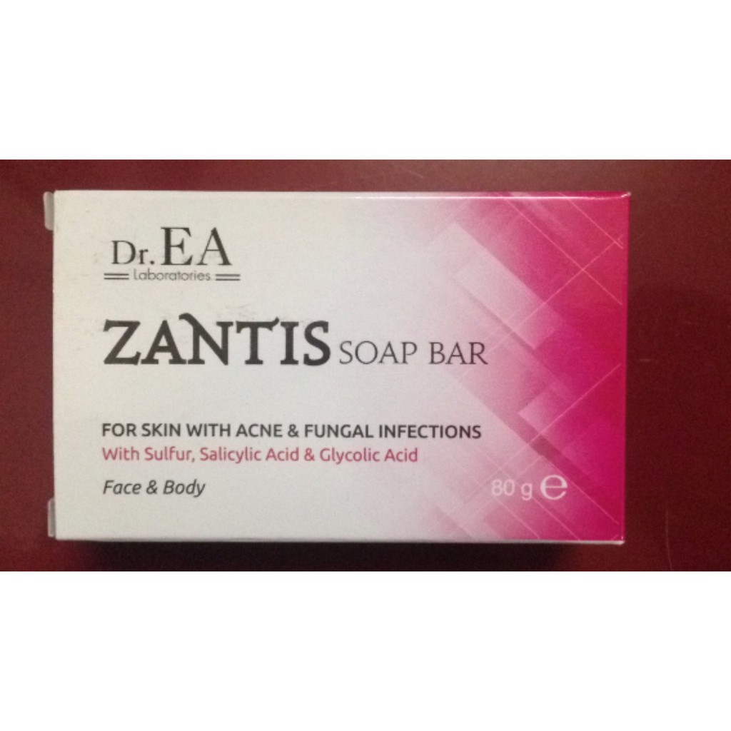 Xà phòng Zantis soap bar 80g hỗ trợ mụn