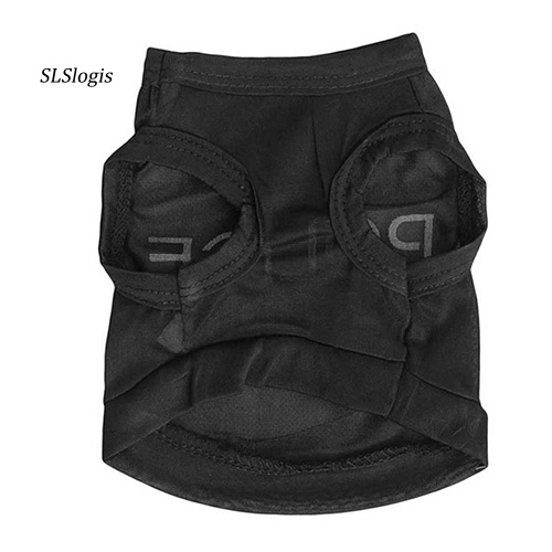 Áo Thun Đen Cảnh Sát K-9 Đơn Giản Cho Thú Cưng