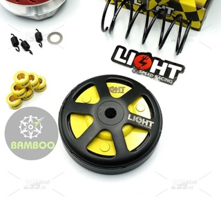 [NỒI ĐỘ TAY GA]Bộ nồi Light Speed Racing V3 cho xe Honda Vario, Click Thái, Air Blade 125-150, PCX...