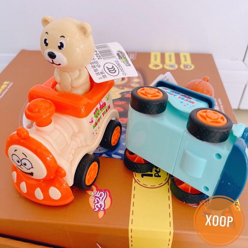 SALE !!! ĐỒ CHƠI XOOP ! GẤU VÀ TÀU HOẢ ( SP002018 )  SHOP PHÚC YẾN