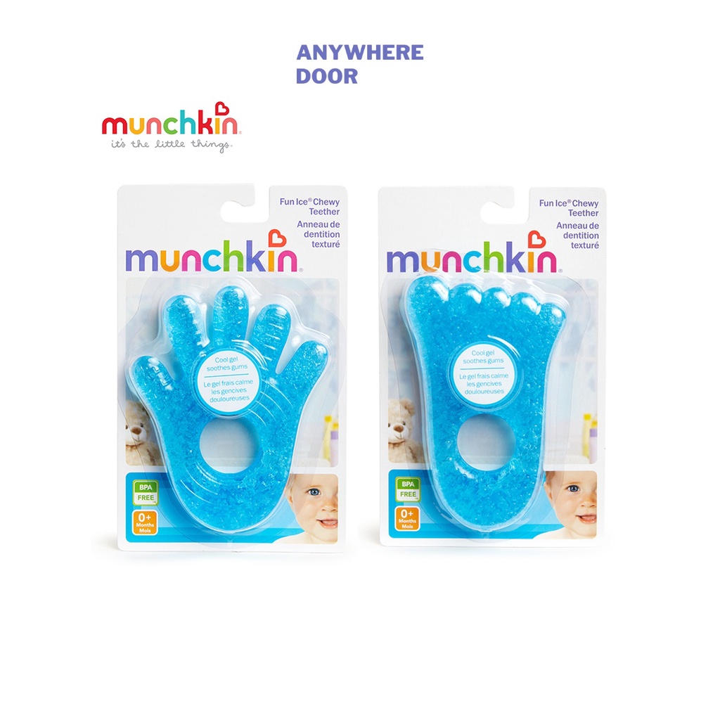 Gặm nướu gel Munchkin hình bàn chân/bàn tay