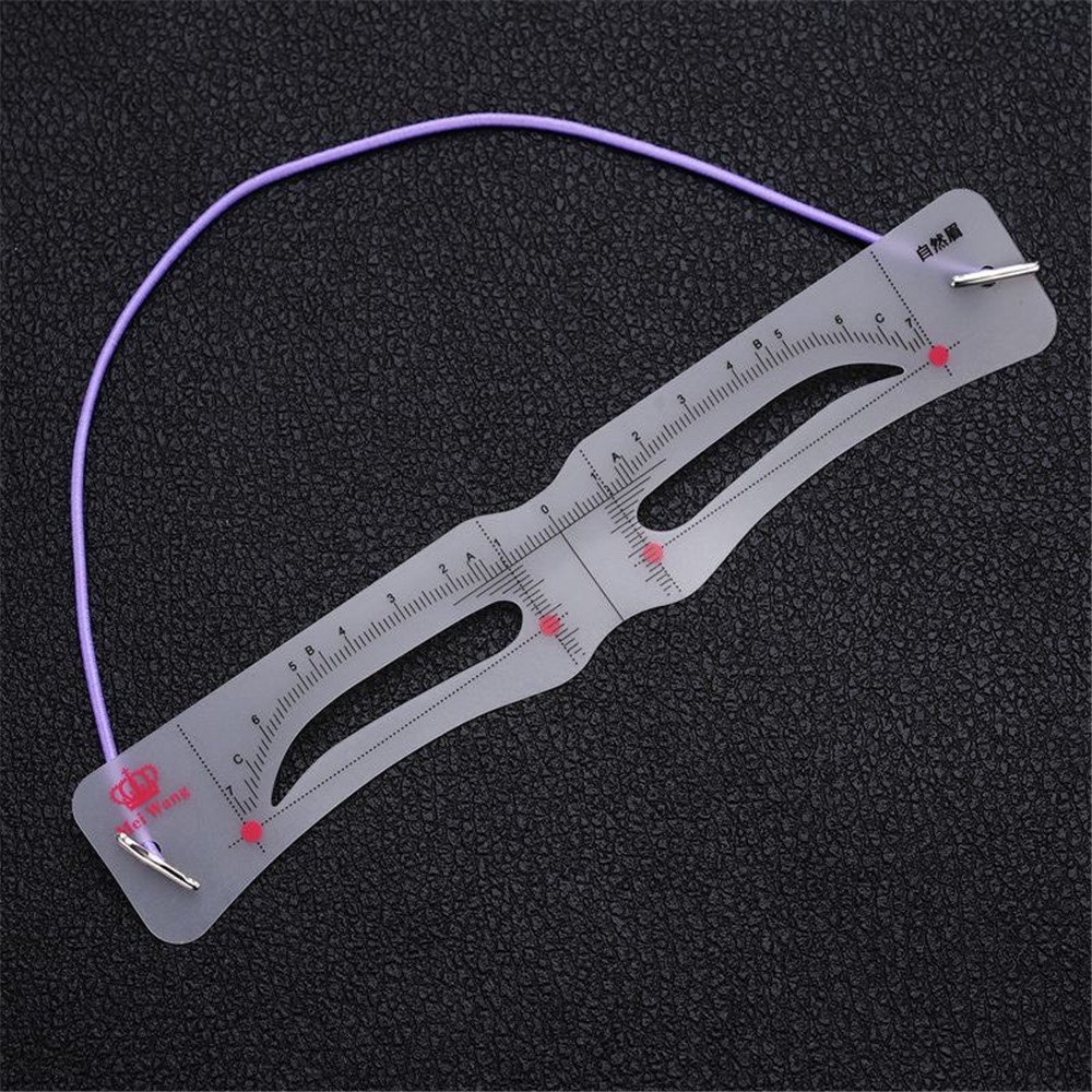 [Hàng mới về] Set 12 khuôn vẽ lông mày bằng silicon phong cách châu Âu thời trang dành cho nữ