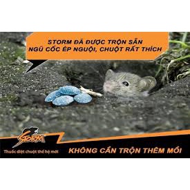 Kẹo chuột Storm gói chia lẻ 10viên - Diệt chuột sạch sẽ