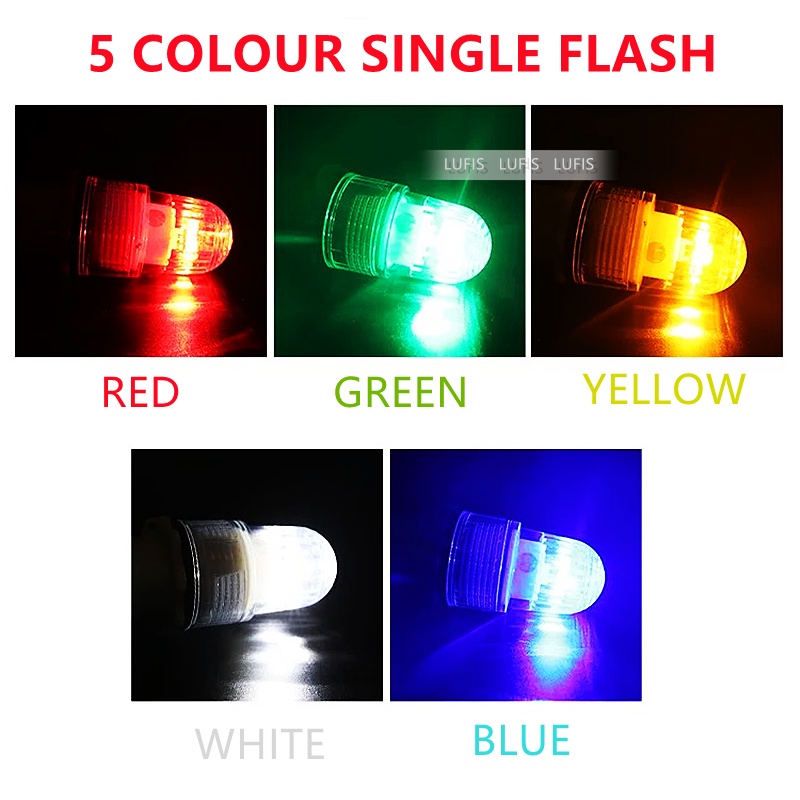 Đèn LED Nhấp Nháy Dạng Phao Nổi Chống Thấm Nước Cho Câu Cá